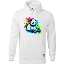 Magnolion Gamer panda férfi pulóver - 19 szín, S-5XL férfi pulóver, kardigán