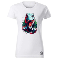 Magnolion Gamer T-rex v3 női póló - 19 szín, XS-2XL női póló
