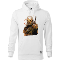 Magnolion Geralt portré v2 férfi pulóver - 19 szín, S-5XL