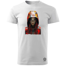 Magnolion Glitch tech fantázia v4 férfi póló - 19 szín, S-3XL