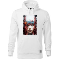 Magnolion Glitch tech fantázia v9 férfi pulóver - 19 szín, S-5XL