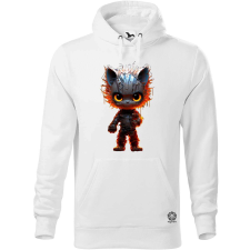 Magnolion Glitchart oroszlán v2 férfi pulóver - 19 szín, S-5XL férfi pulóver, kardigán