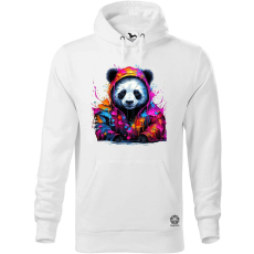 Magnolion Glitchart panda v1 férfi pulóver - 19 szín, S-5XL