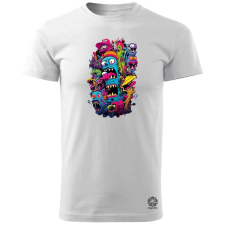 Magnolion Graffiti arcok v2 férfi póló - 19 szín, S-3XL férfi póló