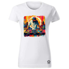 Magnolion Graffiti DJ v1 női póló - 19 szín, XS-2XL