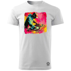 Magnolion Graffiti DJ v4 férfi póló - 19 szín, S-3XL