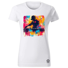 Magnolion Graffiti DJ v5 női póló - 19 szín, XS-2XL női póló