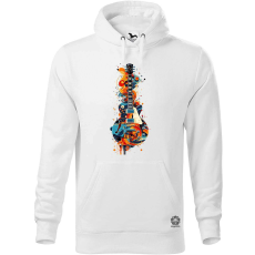 Magnolion Graffiti gitár v1 férfi pulóver - 19 szín, S-5XL