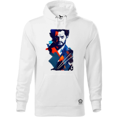 Magnolion Graffiti művészet Farkas férfi pulóver - 19 szín, S-5XL