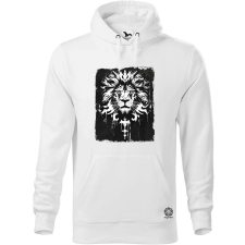 Magnolion Graffiti oroszlán v4 férfi pulóver - 19 szín, S-5XL férfi pulóver, kardigán