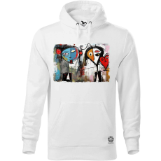 Magnolion Graffiti szerelem v1 férfi pulóver - 19 szín, S-5XL