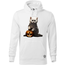 Magnolion Halloween cicák v4 férfi pulóver - 19 szín, S-5XL