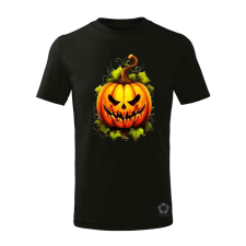Magnolion Halloween tök v1 gyerek póló - 11 szín, 4-12 éves gyerek póló