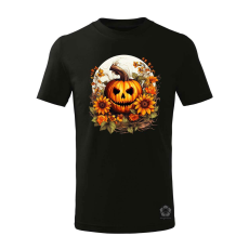Magnolion Halloween tök v8 gyerek póló - 11 szín, 4-12 éves