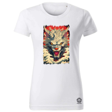 Magnolion Hannya maszk fantázia v6 női póló - 19 szín, XS-2XL