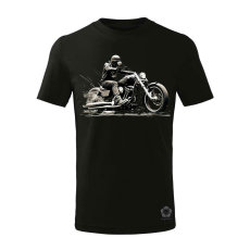 Magnolion Harley Davidson Sportster rajz v7 gyerek póló - 11 szín, 4-12 éves