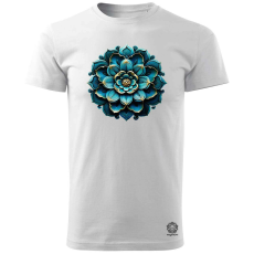 Magnolion Henna Mandala v3 férfi póló - 19 szín, S-3XL