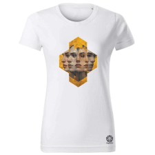 Magnolion Hexagon arcok v6 női póló - 19 szín, XS-2XL női póló