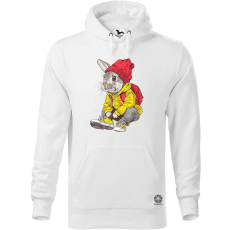 Magnolion Hip Hop nyuszi v12 férfi pulóver - 19 szín, S-5XL