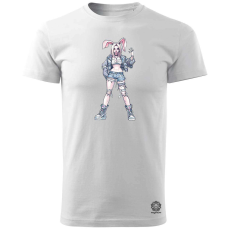 Magnolion Hip Hop nyuszi v5 férfi póló - 19 szín, S-3XL