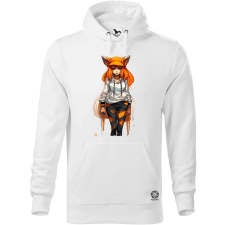 Magnolion Hiphop anime róka lány v2 férfi pulóver - 19 szín, S-5XL férfi pulóver, kardigán