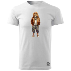 Magnolion Hiphop oroszlán v7 férfi póló - 19 szín, S-3XL