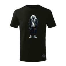 Magnolion Hiphop panda v3 gyerek póló - 11 szín, 4-12 éves