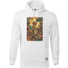 Magnolion Hippi lány úton v4 férfi pulóver - 19 szín, S-5XL férfi pulóver, kardigán
