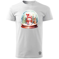 Magnolion Hógömb fantázia v6 férfi póló - 19 szín, S-3XL férfi póló