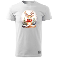 Magnolion Hógömb fantázia v7 férfi póló - 19 szín, S-3XL férfi póló