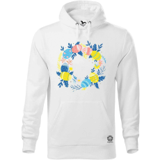 Magnolion Húsvéti koszorú v3 férfi pulóver - 19 szín, S-5XL