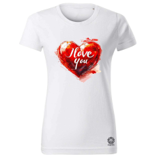 Magnolion I love U v3 női póló - 19 szín, XS-2XL