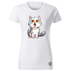 Magnolion Ijedt cica v5 női póló - 19 szín, XS-2XL