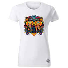 Magnolion Indián elefántok v2 női póló - 19 szín, XS-2XL női póló