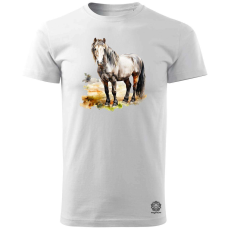 Magnolion Izlandi ló v5 férfi póló - 19 szín, S-3XL