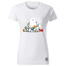 Magnolion Jegesmaci barátokkal v1 női póló - 19 szín, XS-2XL női póló