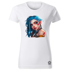 Magnolion Jinx matrica v8 női póló - 19 szín, XS-2XL