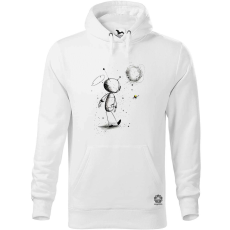 Magnolion Joan Miró űr és asztronauta v2 férfi pulóver - 19 szín, S-5XL