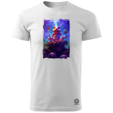 Magnolion Jóga béka v1 férfi póló - 19 szín, S-3XL férfi póló