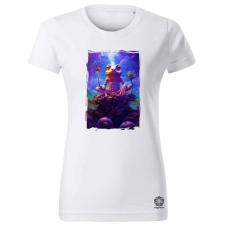 Magnolion Jóga béka v1 női póló - 19 szín, XS-2XL női póló