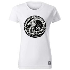 Magnolion Jörmungandr amulett v1 női póló - 19 szín, XS-2XL női póló