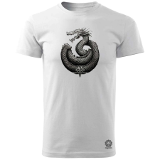 Magnolion Jörmungandr amulett v3 férfi póló - 19 szín, S-3XL férfi póló