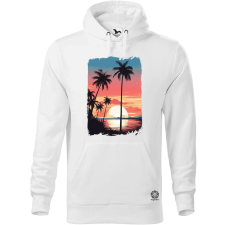 Magnolion Karibi napnyugta v1 férfi pulóver - 19 szín, S-5XL férfi pulóver, kardigán