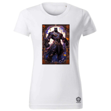 Magnolion Kártya fantázia Fekete Párduc v4 női póló - 19 szín, XS-2XL női póló
