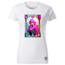 Magnolion Kártya fantázia Gwen Stacy v3 női póló - 19 szín, XS-2XL női póló