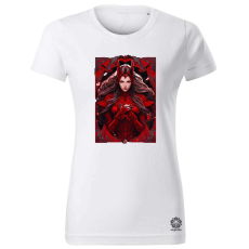 Magnolion Kártya fantázia Skarlát boszorkány v1 női póló - 19 szín, XS-2XL