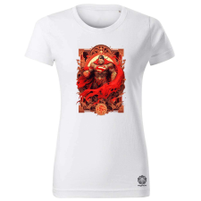 Magnolion Kártya fantázia Superman v3 női póló - 19 szín, XS-2XL női póló