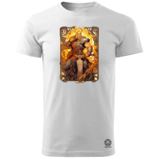Magnolion Kártya fantázia Thor v2 férfi póló - 19 szín, S-3XL férfi póló