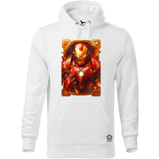 Magnolion Kártya fantázia Vasember v2 férfi pulóver - 19 szín, S-5XL