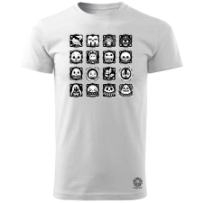 Magnolion Kawaii matrica tetoválások v3 férfi póló - 19 szín, S-3XL férfi póló